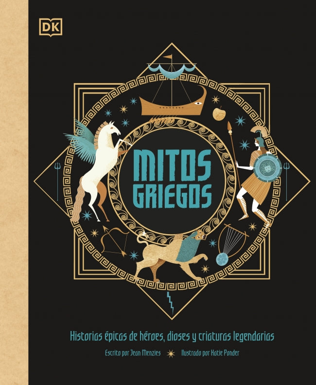 Mitos griegos: Historias épicas de héroes, dioses y criaturas legendarias Imagen principal del producto