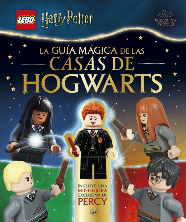 Lego Harry Potter. La guía mágica de las casas de Hogwarts: Incluye minifigura exclusiva de Percy Imagen principal del producto