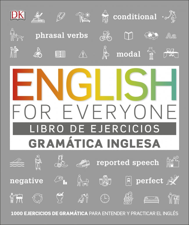 English for Everyone - Libro de ejercicios (Gramática inglesa): 1000 ejercicios de gramática para entender y practicar el inglés Imagen principal del producto