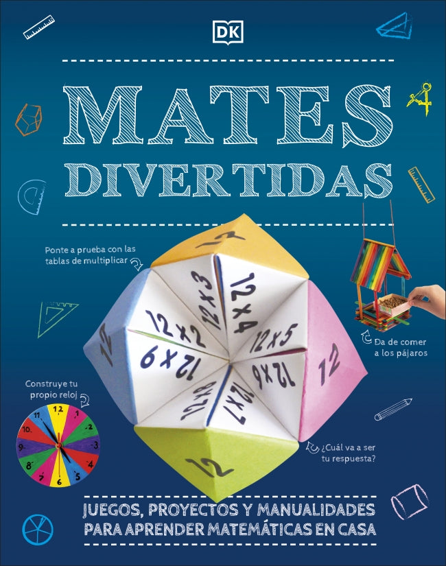 Mates divertidas: Juegos, proyectos y manualidades para aprender matemáticas en casa Imagen principal del producto