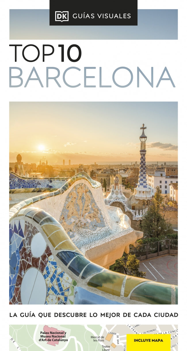 Barcelona (Guías Visuales TOP 10): La guía que descubre lo mejor de cada ciudad Imagen principal del producto