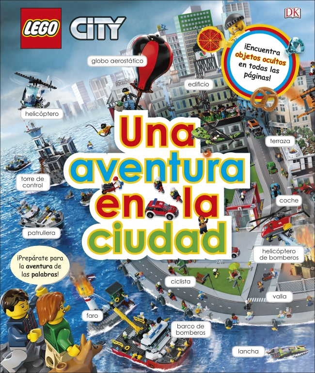 LEGO® CITY. Una aventura en la ciudad: ¡Prepárate para la aventura de las palabras! Imagen principal del producto