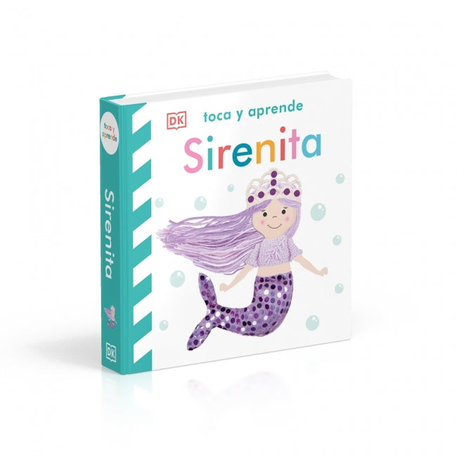 Toca y aprende - Sirenita: Libro con texturas Imagen principal del producto