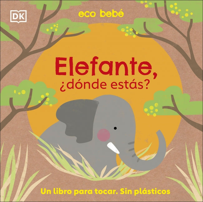Elefante, ¿dónde estás? (Eco bebé): Un libro para tocar. Sin plásticos Imagen principal del producto