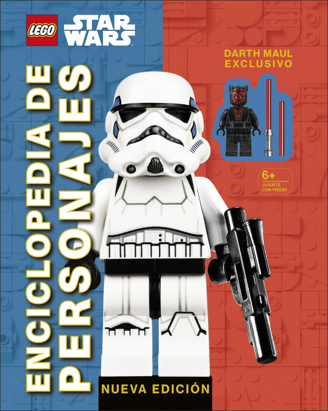 LEGO® Star Wars. Enciclopedia de personajes (nueva edición): (incluye una minifigura exclusiva de Darth Maul) Imagen principal del producto