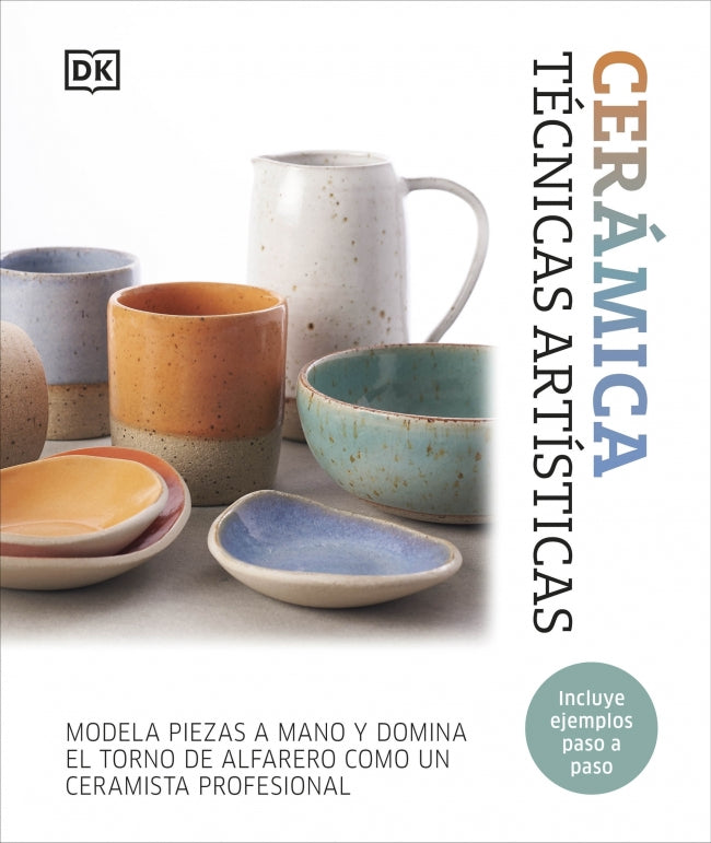 Cerámica. Técnicas artísticas: Modela piezas a mano y domina el torno de alfarero como un ceramista profesional Imagen principal del producto