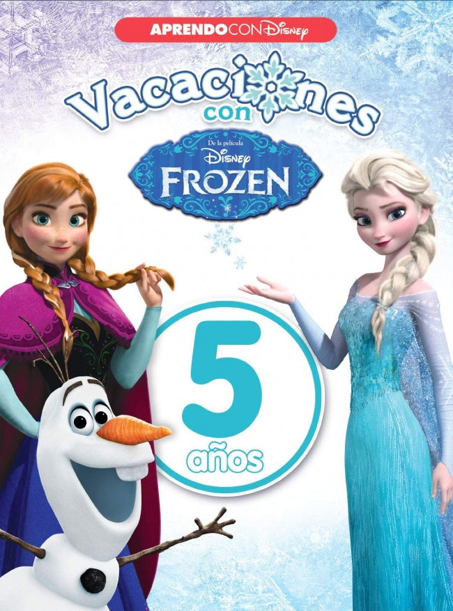 Vacaciones con Frozen (5 Años) (disney. Cuaderno de Vacaciones) Imagen principal del producto