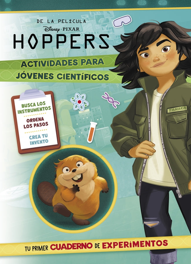 Hoppers. Actividades para Jóvenes Científicos (disney. Actividades): Mi Primer Cuaderno de Experimentos Imagen principal del producto