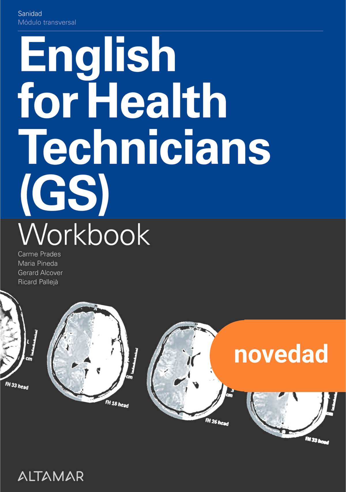 English for health technicians GS, WorkBook Imagen principal del producto