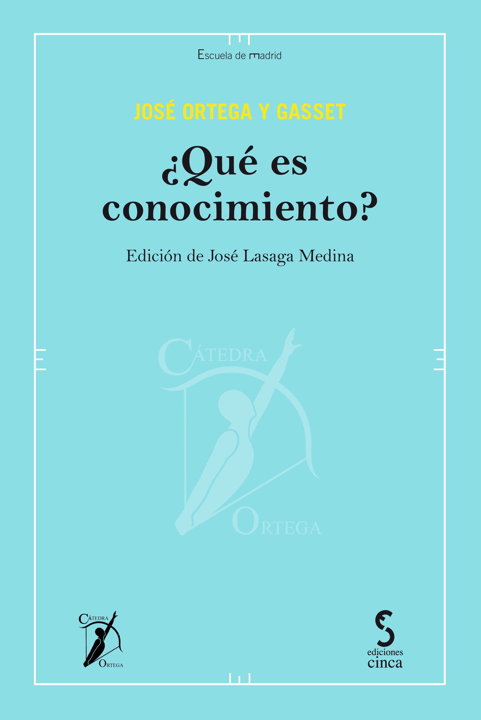 ¿Qué es conocimiento? (Ediciones Cinca, S.A.) 9788410167483 Imagen principal del producto