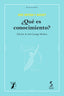 ¿Qué es conocimiento? (Ediciones Cinca, S.A.) 9788410167483
