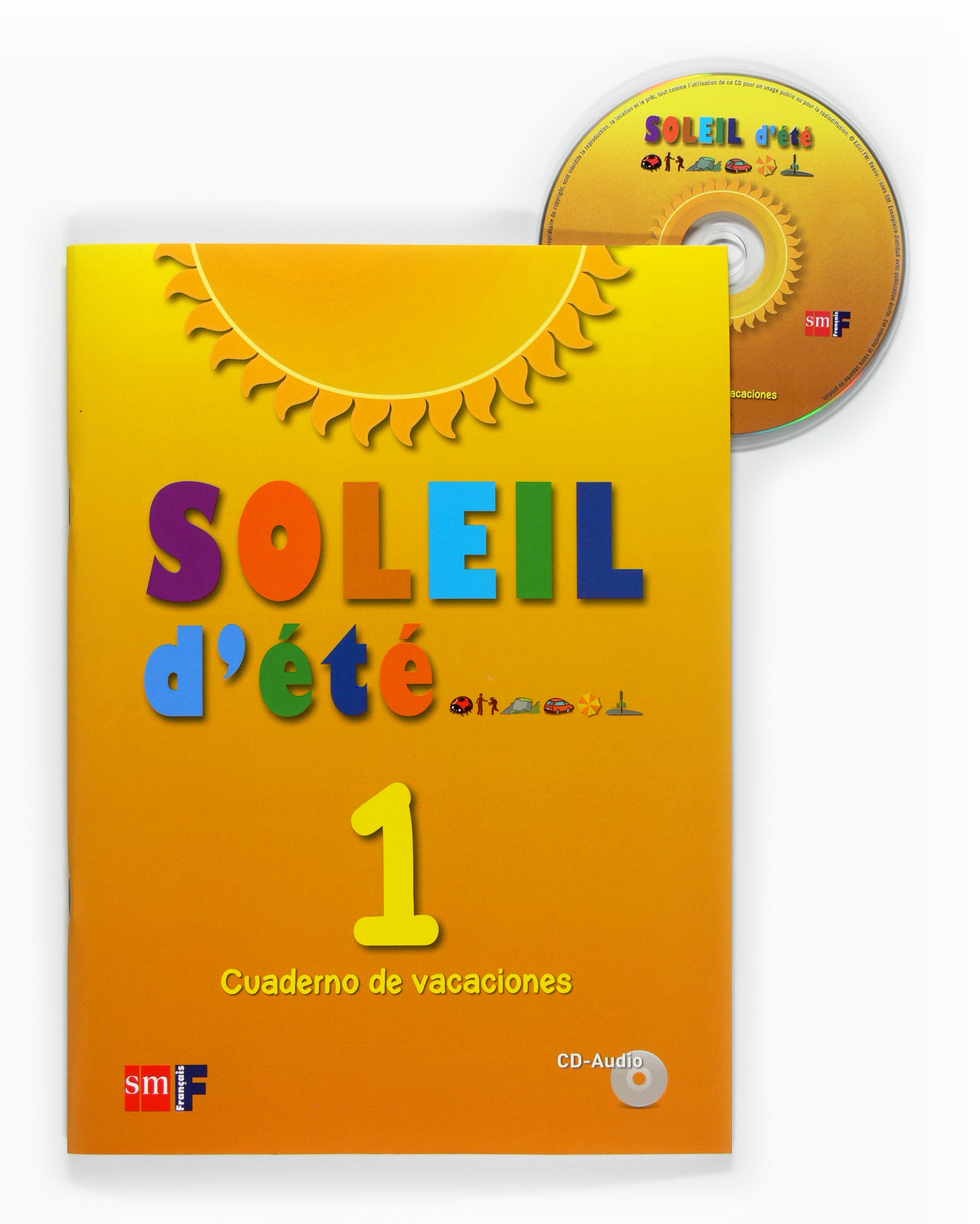 Soleil D'été. 1 Eso. Cuaderno de Vacaciones Imagen principal del producto