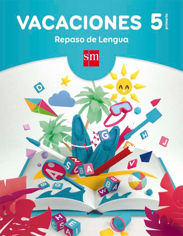 Vacaciones: repaso de Lengua. 5 Educación Primaria. Aa. Vv. (EDICIONES SM) 9788467593266 Imagen principal del producto
