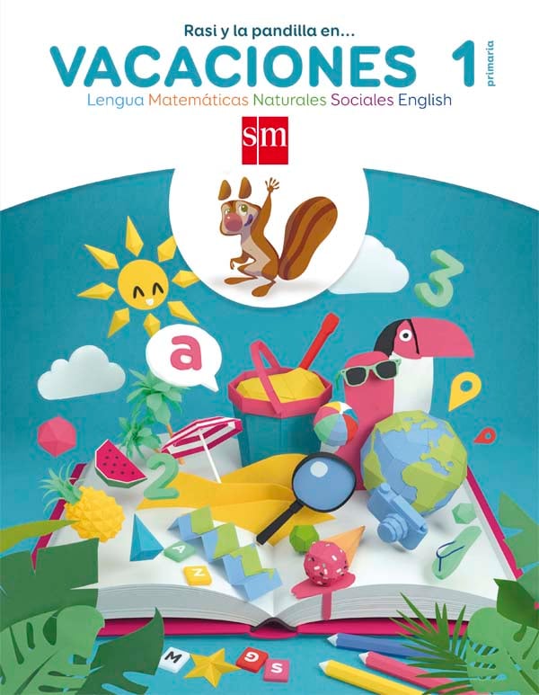 Rasi y la pandilla en... vacaciones. 1 Primaria. Aa. Vv. (EDICIONES SM) 9788467592566 Imagen principal del producto