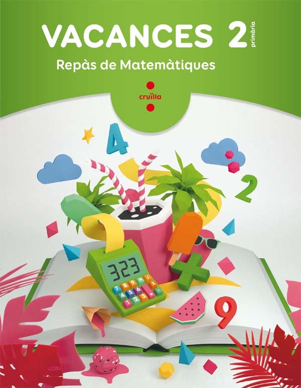 Vacances. Repàs de Matemàtiques. 2 Primària. Aa. Vv. (CRUÏLLA) 9788466144339 Imagen principal del producto