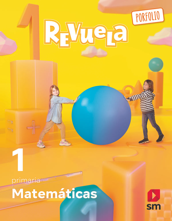 Matemáticas. 1 Primaria. Revuela. Aa. Vv. (EDICIONES SM) 9788413924632 Imagen principal del producto