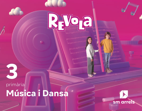 Música i Dansa. 3 Primària. Revola. Aa. Vv. (EDICIONES SM) 9788413925776 Imagen principal del producto