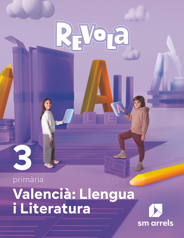 Valencià: Llengua i Literatura. 3 Primària. Revola. Aa. Vv. (EDICIONES SM) 9788413925820 Imagen principal del producto