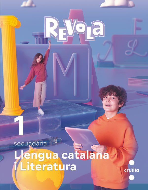 Llengua Catalana i Literatura. 1 Secundaria. Revola. Cruilla. Aa. Vv. (CRUÏLLA) 9788466151337