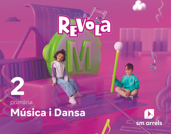 Música i Dansa. 2 Primària. Revola. Aa. Vv. (EDICIONES SM) 9788498563191 Imagen principal del producto