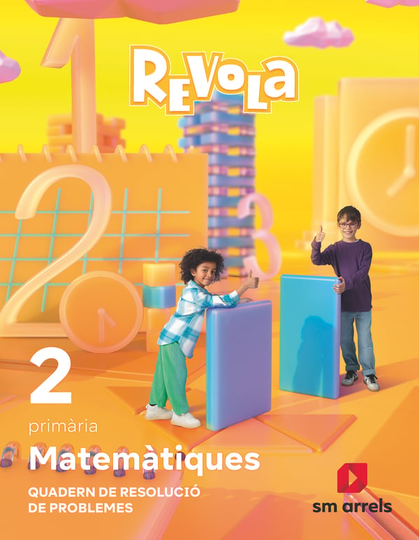 Matemàtiques. 2 Primària. Revola. Arrels. Aa. Vv. (EDICIONES SM) 9788498563221 Imagen principal del producto