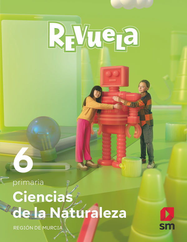 Ciencias de la naturaleza. 6 Primaria. Revuela. Región de Murcia. Aa. Vv. (EDICIONES SM) 9788498560862 Imagen principal del producto