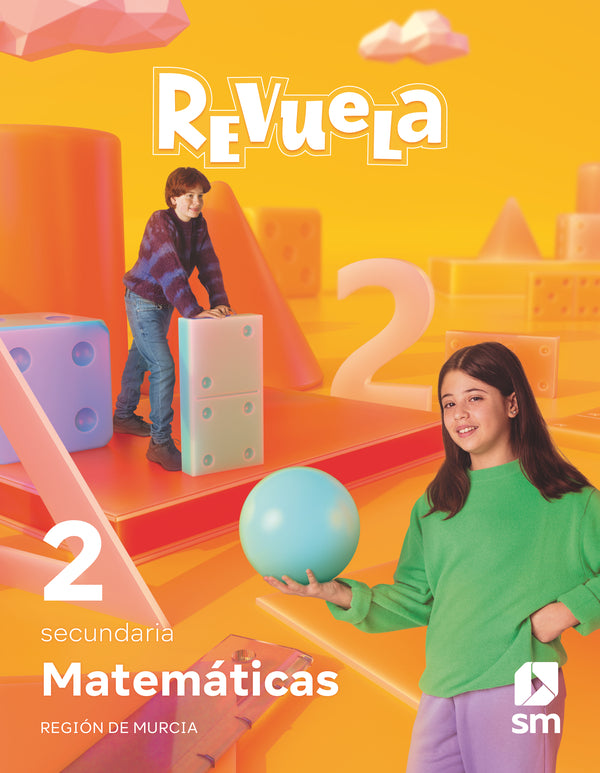Matemáticas. 2 Secundaria. Revuela. Región de Murcia. Aa. Vv. (EDICIONES SM) 9788498562217