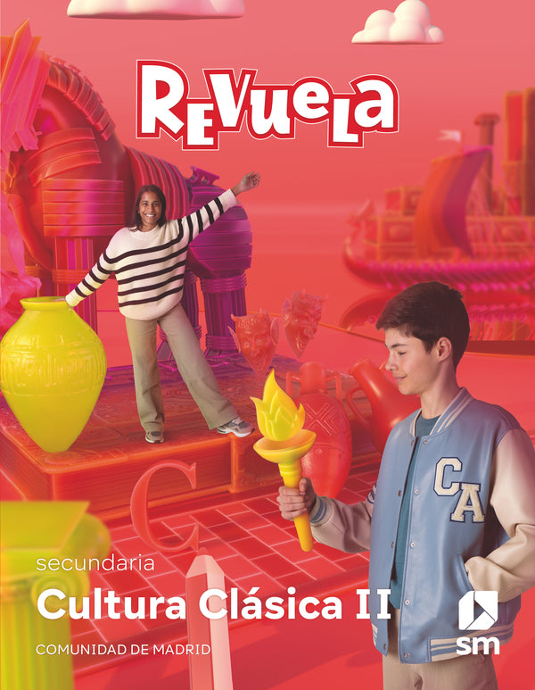 Cultura Clásica II. 4 Secundaria. Revuela. Comunidad de Madrid. Aa. Vv. (EDICIONES SM) 9788498561326 Imagen principal del producto
