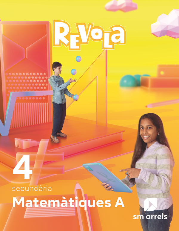 Matemàtiques. 4 Secundària. Revola. Aa. Vv. (EDICIONES SM) 9788498563405 Imagen principal del producto