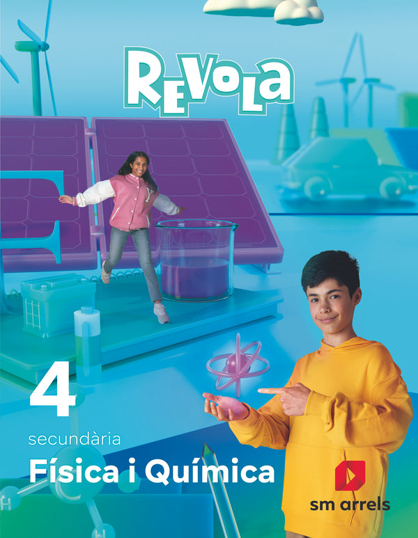 Física i Química. 4 Secundaria. Revola. Arrels. Aa. Vv. (EDICIONES SM) 9788498563412 Imagen principal del producto