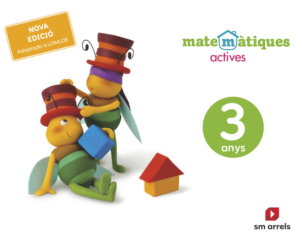 Matematiques actives. 3 anys. Aa. Vv. (EDICIONES SM) 9788411822220 Imagen principal del producto