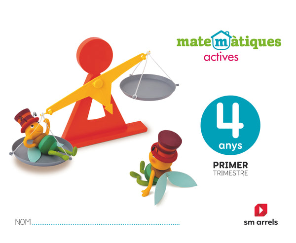 Matematiques actives. 4 anys. Aa. Vv. (EDICIONES SM) 9788411822237 Imagen principal del producto