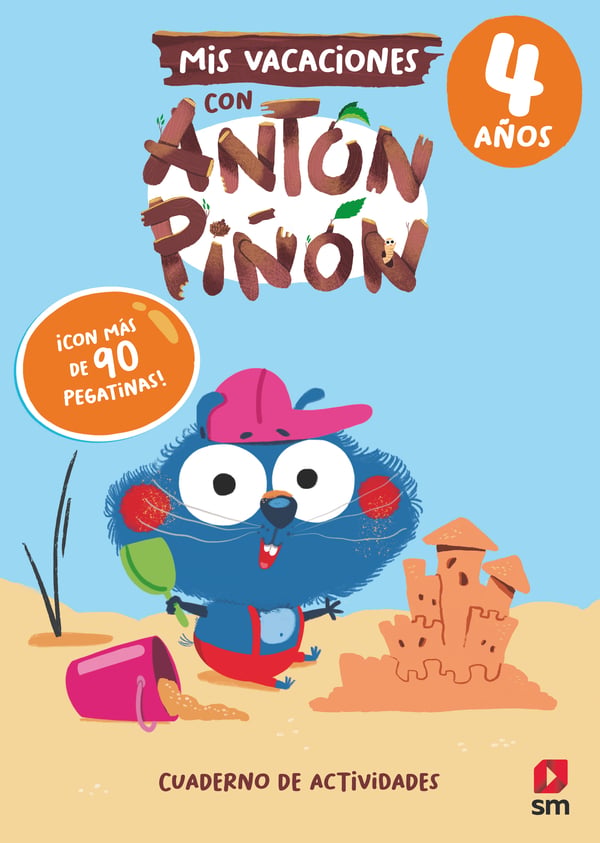 Mis vacaciones con Antón Piñón 4 años. Ruiz Garcia, Maria Jesus (EDICIONES SM) 9788411822091 Imagen principal del producto
