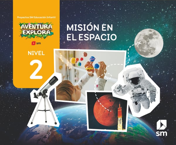 Misión en el espacio. Nivel 2. Aventura Explora. Aa. Vv. (EDICIONES SM) 9788411829847 Imagen principal del producto