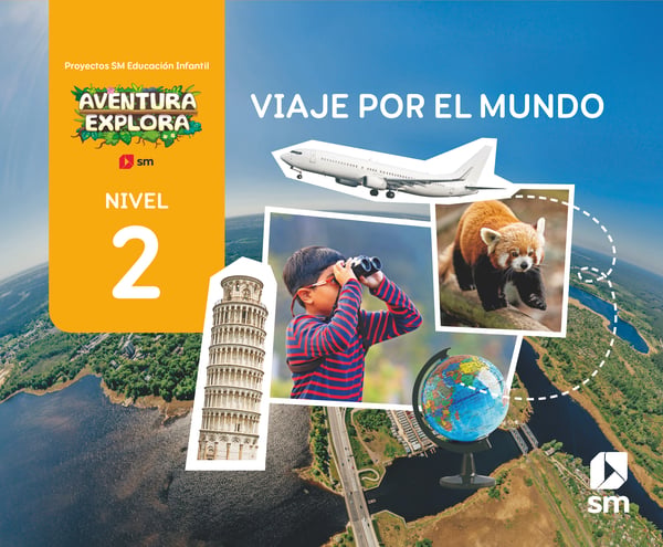 Viaje por el mundo. Nivel 2. Aventura Explora. Aa. Vv. (EDICIONES SM) 9788411829861 Imagen principal del producto