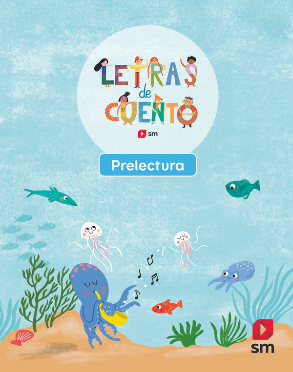Cuaderno prelectura. Letras de cuento. Aa. Vv. (EDICIONES SM) 9788410550322 Imagen principal del producto