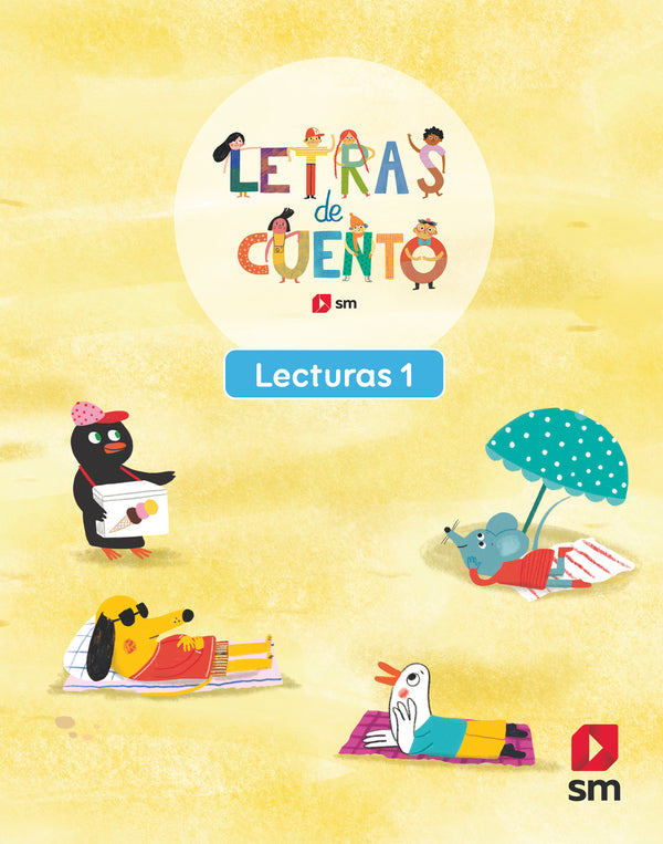 Lecturas 1. Letras de cuento. Aa. Vv. (EDICIONES SM) 9788410550414 Imagen principal del producto