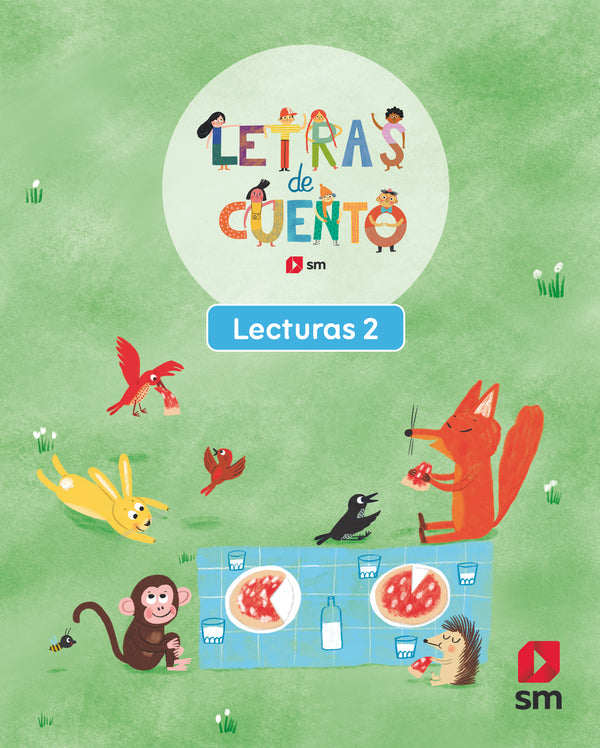 Lecturas 2. Letras de cuento. Aa. Vv. (EDICIONES SM) 9788410550421