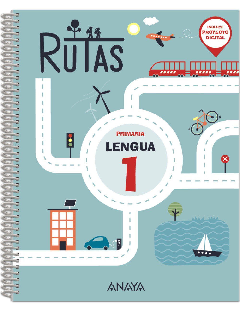 Lengua 1. RUTAS (1º Primaria) RUTAS | Pellicer Iborra, Carmen | 9788469892558 (ANAYA TEXTO)