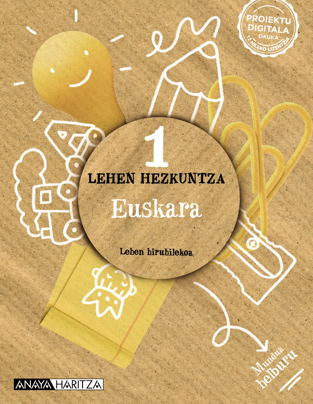 Euskara 1.. Mª Jesús Angoitia Barrenechea (ANAYA EDUCACIÓN) 9788469893296