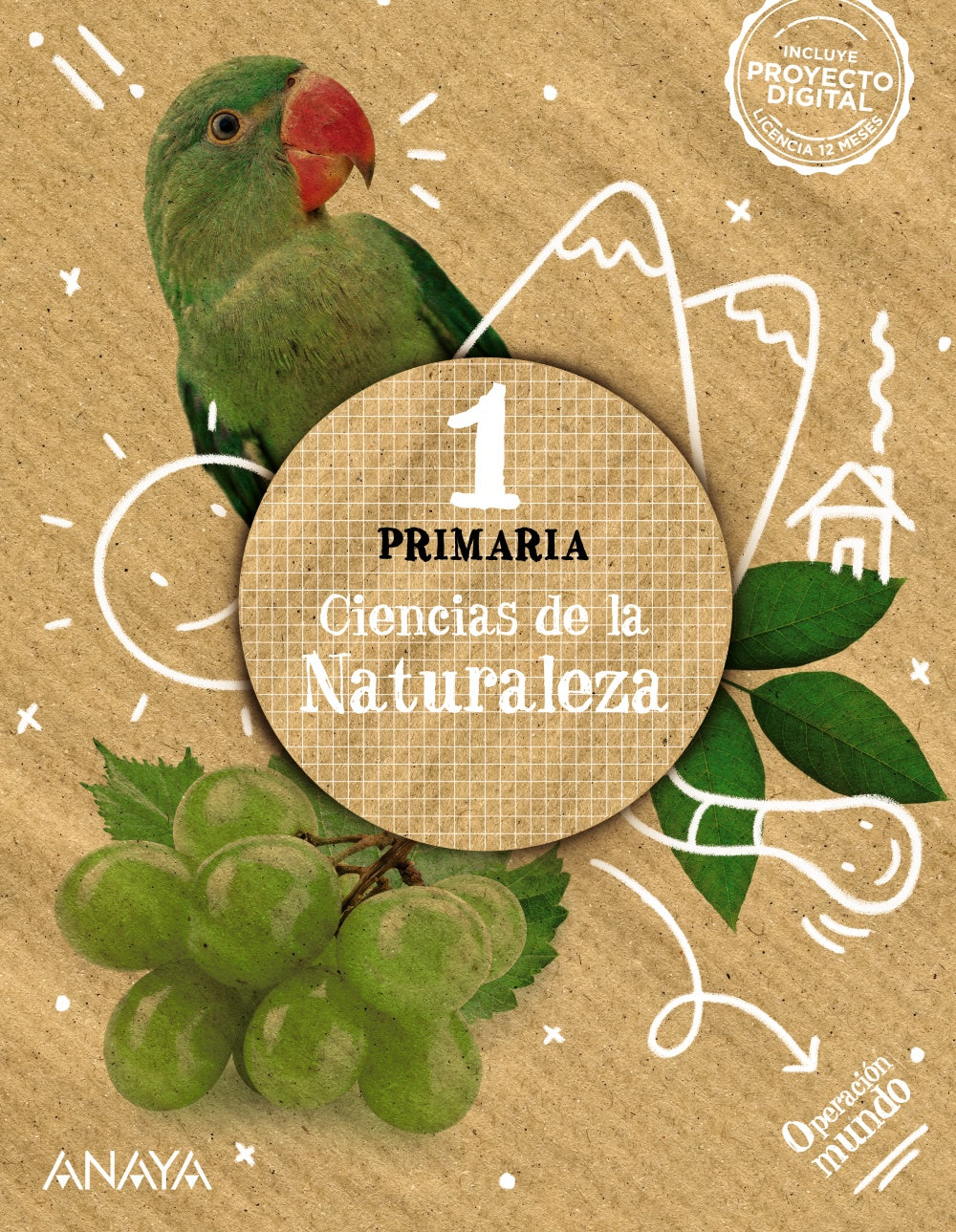 Ciencias de la Naturaleza 1. Cuadrícula. (1º Primaria) Operación Mundo | Varios autores | 9788469894675 (ANAYA TEXTO) Imagen principal del producto