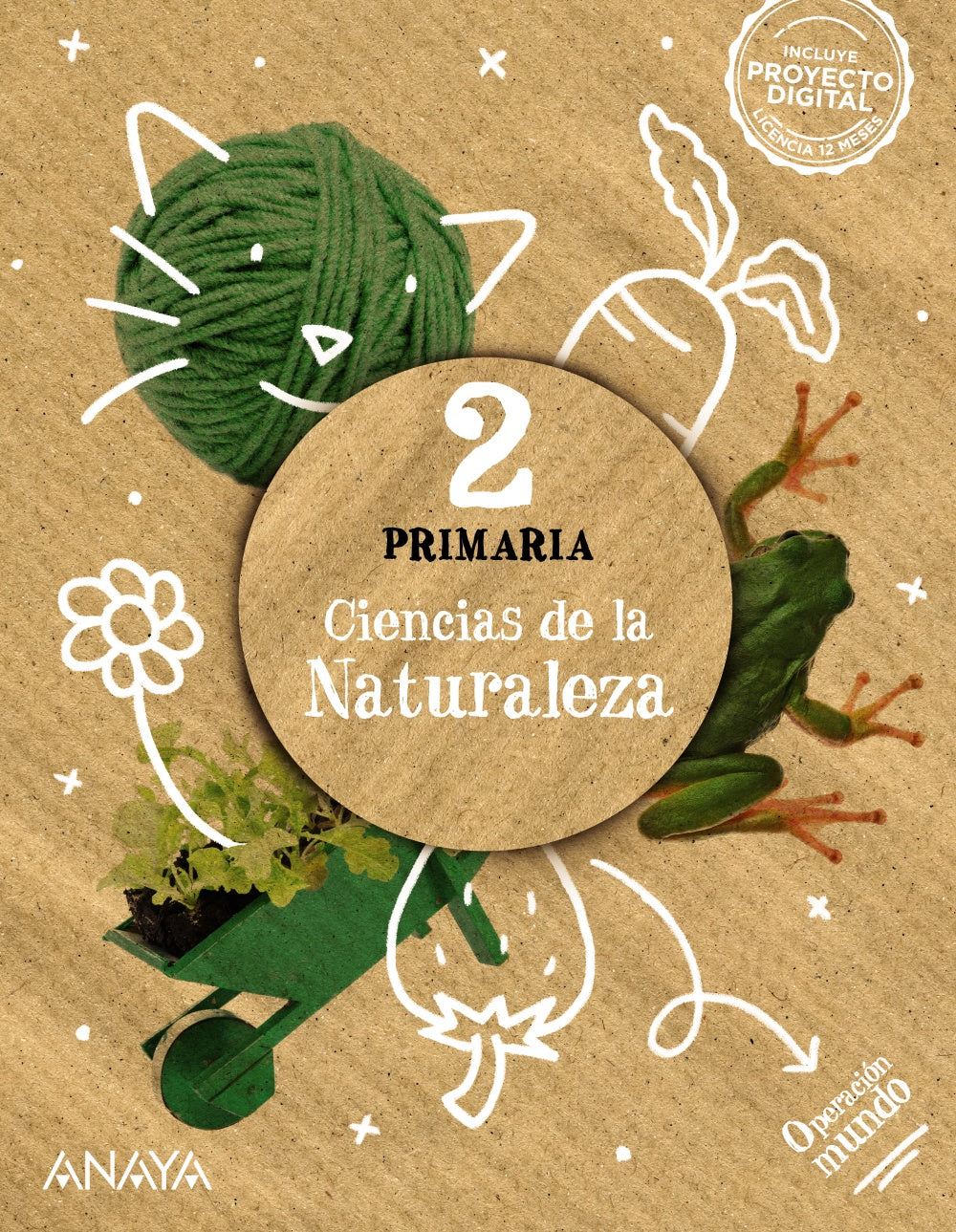 Ciencias de la Naturaleza 2. (2º Primaria) Operación Mundo | Varios autores | 9788469894712 (ANAYA TEXTO)