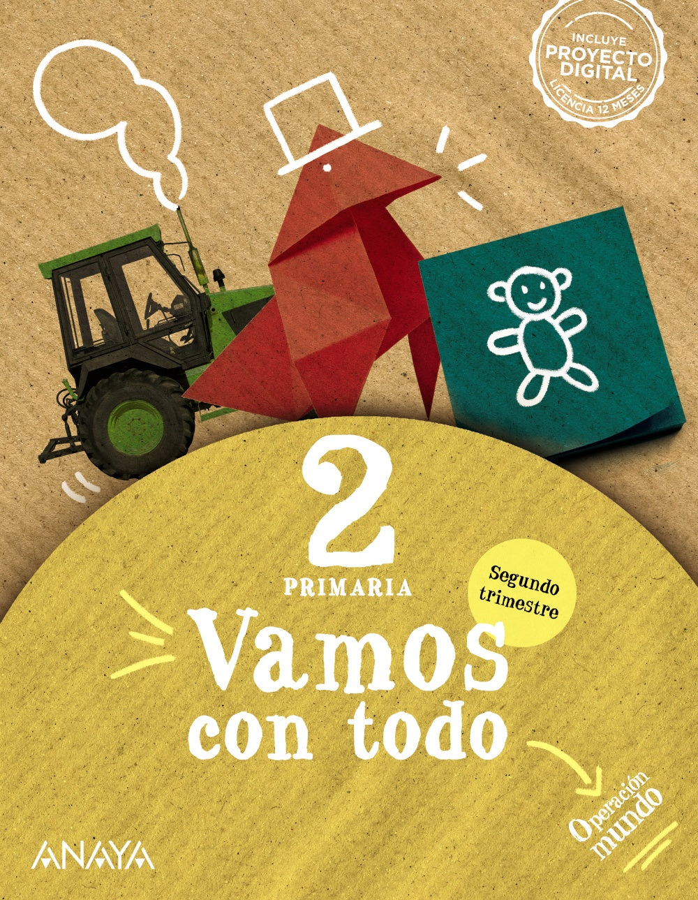 Vamos con todo 2. Segundo trimestre. (2º Primaria) Operación Mundo | Varios autores | 9788469897676 (ANAYA TEXTO)