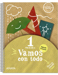 Vamos con todo 1. Segundo trimestre. Cuadrícula (1º Primaria) Operación Mundo | Varios autores | 9788469897874 (ANAYA TEXTO)