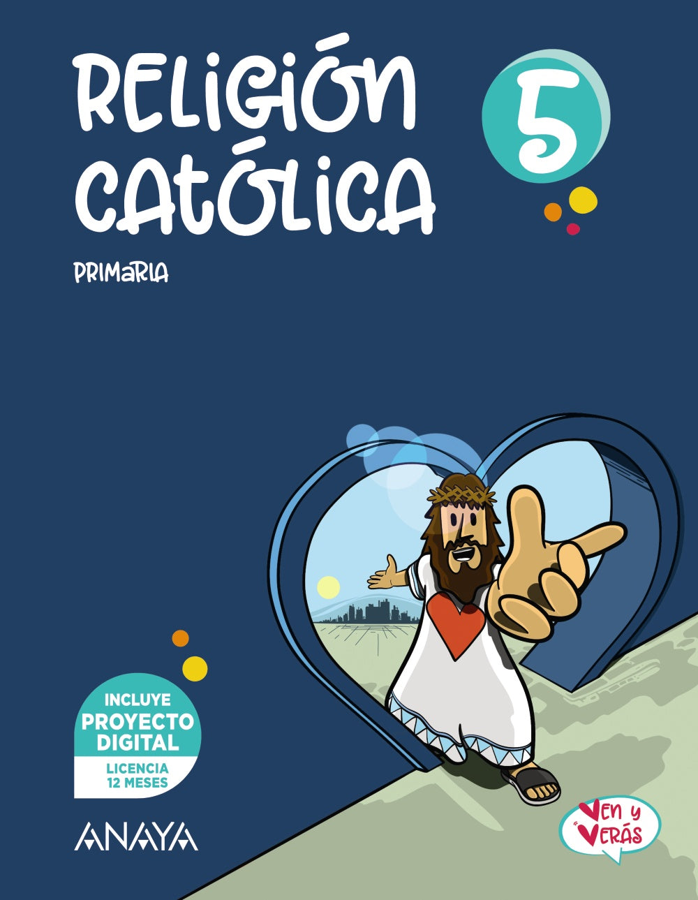 Religión Católica 5.. Jesús Mario Lorente Pérez (ANAYA EDUCACIÓN) 9788414304532 Imagen principal del producto
