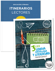 Lengua y Literatura 3. + Itinerarios lectores (3º ESO) Operación Mundo | Varios autores | 9788414304884 (ANAYA TEXTO)