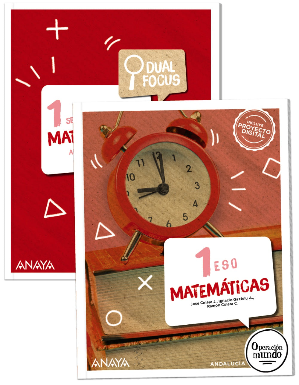Matemáticas 1. + Dual Focus (1º ESO) Operación Mundo | Varios autores | 9788414305409 (ANAYA TEXTO)