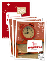 Matemáticas 1. (Trimestres + Dual Focus) (1º ESO) Operación Mundo | Varios autores | 9788414305423 (ANAYA TEXTO)