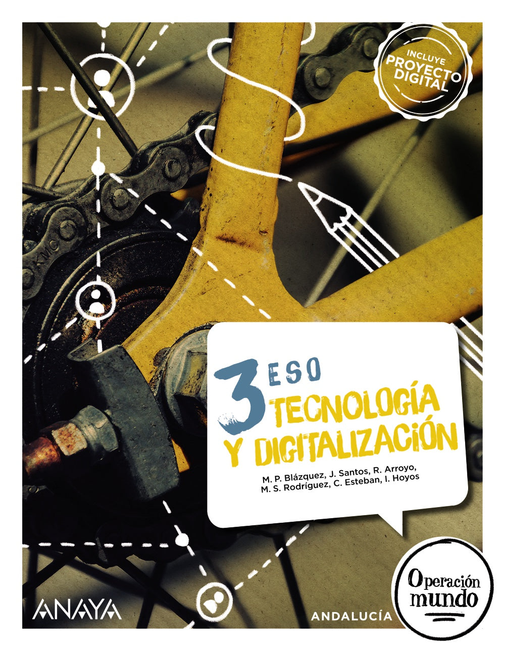 Tecnología y Digitalización 3. (3º ESO) Operación Mundo | Varios autores | 9788414309254 (ANAYA TEXTO) Imagen principal del producto