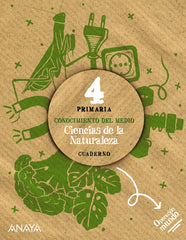 Ciencias de la Naturaleza 4. Cuaderno (4º Primaria) Operación Mundo | Anaya Educación | 9788414320907 (ANAYA TEXTO)